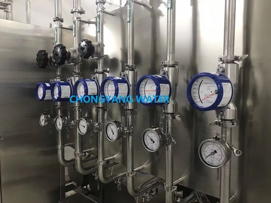 SS304 316L फार्मास्युटिकल वाटर प्यूरीफिकेशन सिस्टम ट्रीटमेंट प्लांट 100CFU/Ml
