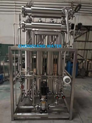 इंजेक्शन के लिए पानी के लिए फार्मा आसुत जल मशीन जल आसवन उपकरण
