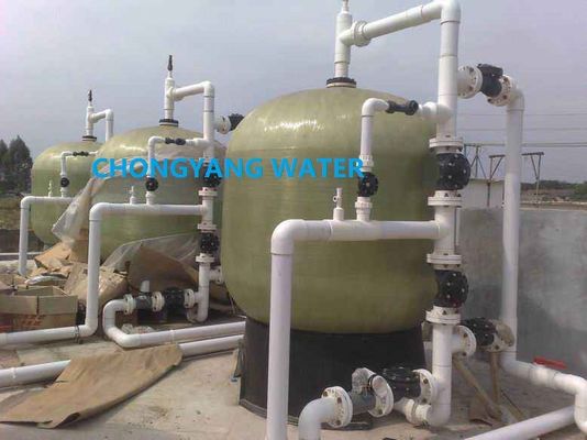कार्बन स्टील बॉयलर फीड वाटर ट्रीटमेंट सिस्टम CNP Grundfos पंप के साथ