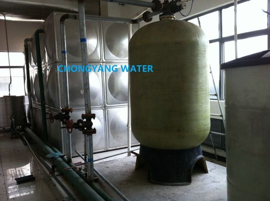 कार्बन स्टील बॉयलर फीड वाटर ट्रीटमेंट सिस्टम CNP Grundfos पंप के साथ