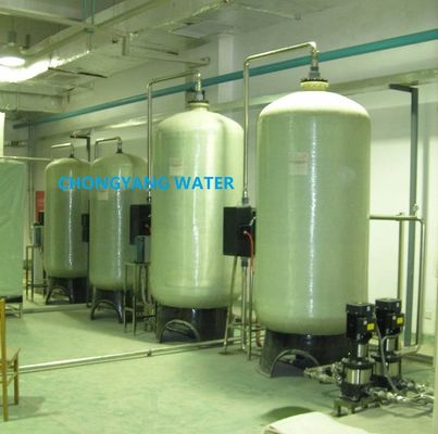 कार्बन स्टील बॉयलर फीड वाटर ट्रीटमेंट सिस्टम CNP Grundfos पंप के साथ