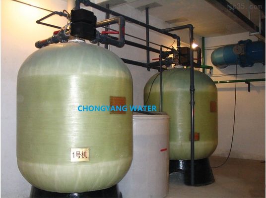 कार्बन स्टील बॉयलर फीड वाटर ट्रीटमेंट सिस्टम CNP Grundfos पंप के साथ