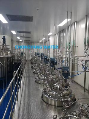 फार्मास्युटिकल उद्योग में अम्लीय सिप उपकरण सिप के लिए SS304 SS316 सामग्री