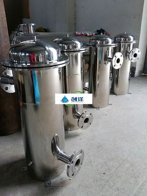 औद्योगिक जल निस्पंदन के लिए एएसटीएम 304 316एल स्टेनलेस स्टील फ़िल्टर हाउसिंग बैग पॉकेट फ़िल्टर