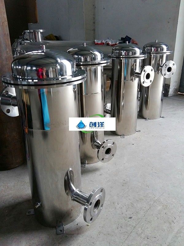 औद्योगिक जल निस्पंदन के लिए एएसटीएम 304 316एल स्टेनलेस स्टील फ़िल्टर हाउसिंग बैग पॉकेट फ़िल्टर