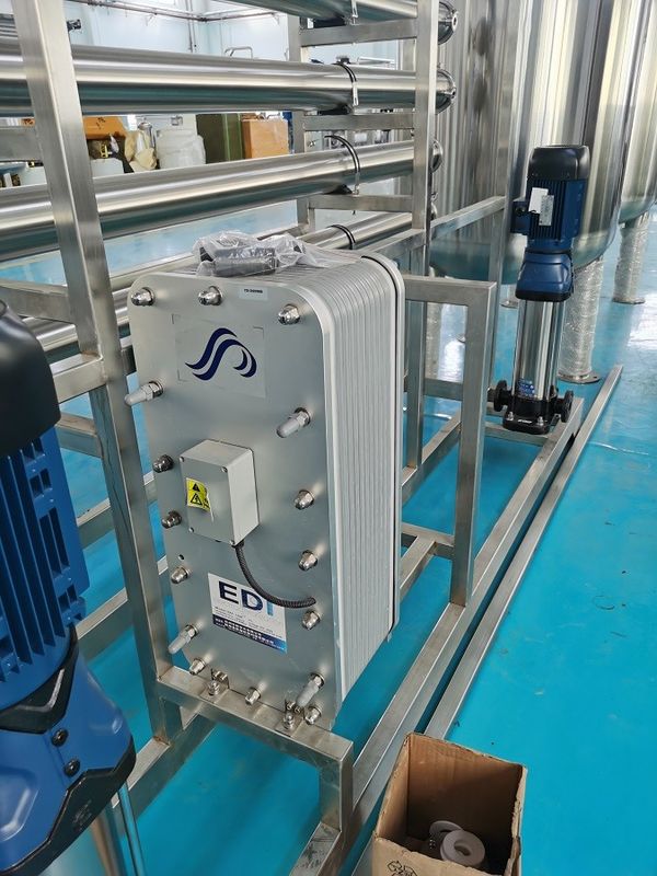 0.25T, 0.5T/H इंडस्ट्री EDI मॉड्यूल फॉर वाटर प्यूरीफायर प्लांट सिस्टम